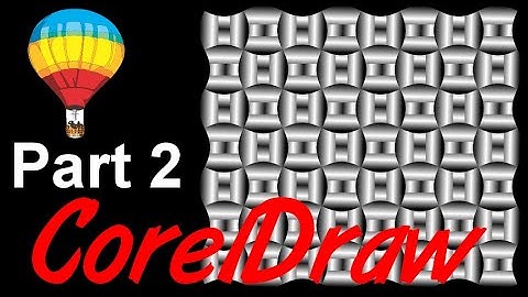 Corel Draw Tips & Tricks Pattern and make this easy Part 2 CLONE