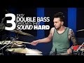 3 Easy Double Bass Grooves That Sound Hard - Drum Lesson