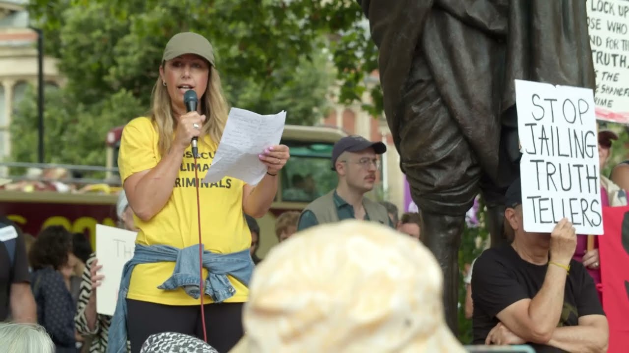 'Integrity at the Present time is Resistance' | Climate Genocide Act Now | 3 August 2024