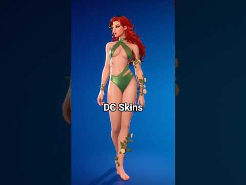 Summer DC Skins in Fortnite #shorts #fortnite