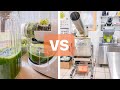 SLOW MASTICATING JUICER VS COLD PRESSED