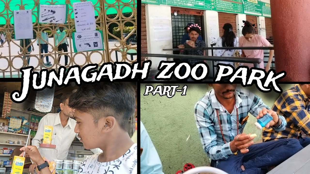Junagadh zoo park જુનાગઢ ઝૂ પાર્ક part1 zoopark daylivlog 