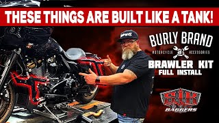 ⚡Full Brawler Install! Protect Your Harley!⚡@BurlyBrand96