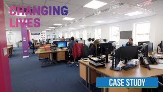 Office Fit Out - Changing Lives Case Study