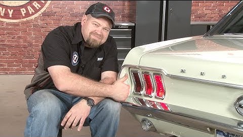 Sequential LED Taillight Kit | 1967-1968 Mustang