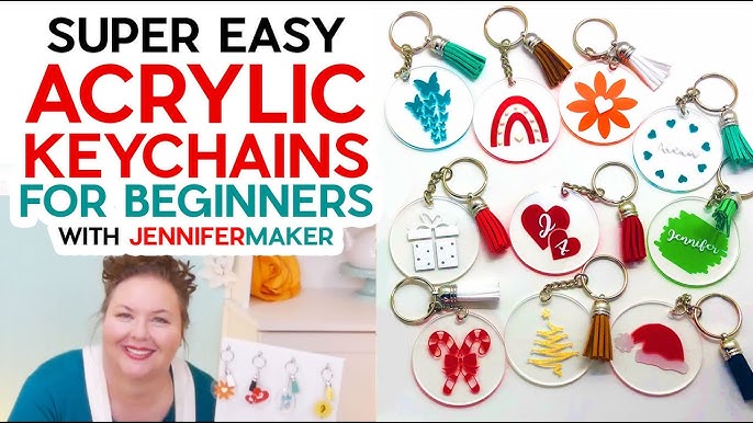 How to Make a Keyring Display Card with Cricut 