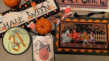 Flosstube Video 136 - October Stitching, Retreats & A New House 