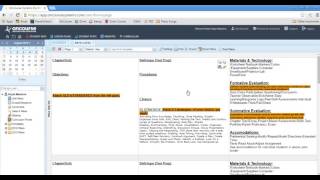 OnCourse: Lesson Planning