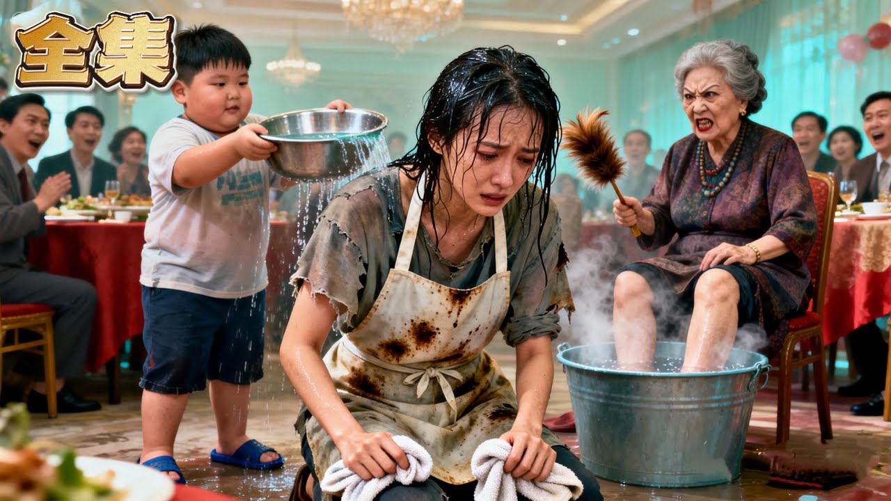 【FULL】👑惡毒婆婆縱容孫子朝寡婦兒媳頭上潑洗腳水！丈夫早逝，她和女兒被小叔子趕出家門！誰料絕望主婦竟是隱形豪門千金，一個電話百輛保姆車呼嘯而至！婆家看著空蕩戶口本癱坐在地：人財兩空！