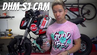 DHM S1 Cam Install in the 2022 Honda Grom