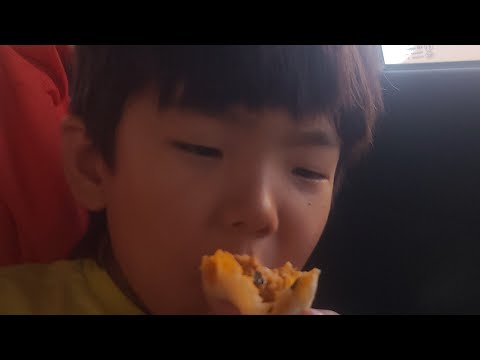 기장남매동생(나유승)-일광 만두,한강라면 후식으로 하와이안 펀치랑 빵 먹방-기장남매 누나는 어디갔는가~