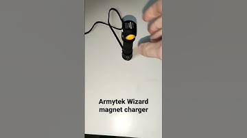 Armytek Wizard magnet charger.