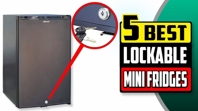 Refrigerator Lock Combination, Fridge Lock Combo - Take Care of Your Family with Strongholden - No Keys Needed - Just Stick It - Black