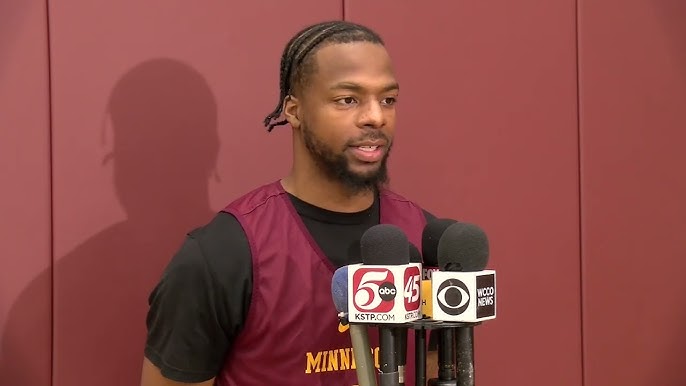 Press Conference: Femi Odukale & Dawson Garcia Preview Thursday's Game Against Purdue - YouTube