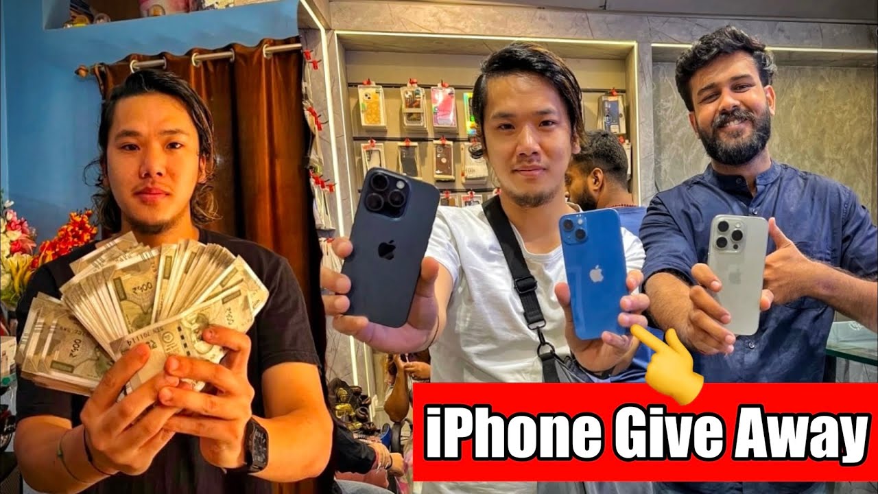 Bought iPHONE 15 PRO in JUST 69,000 Rs💰😍| I am Giving Away iPhone 13 🥳