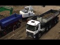 Mercedes Arocs 6x6 drives to the sieving plant