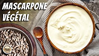Mascarpone Vegetal De Graines De Tournesol Et Sesame, Sans Lactose