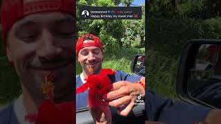 Bretman rock boyfriend birthday #bretmanrock  #Justice #shorts