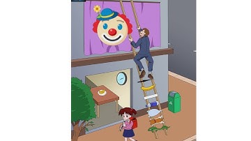 Tricky Mean Brain Puzzle Level 6. Walkthrough Gameplay 