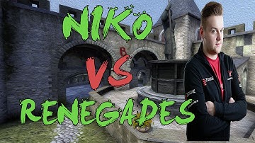 CSGO: POV SK NiKo vs Renegades (32/23) cobblestone @ IEM Gamescom 2015