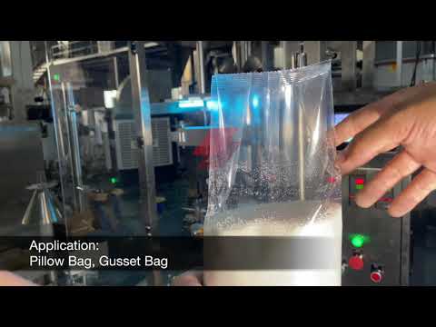 Gusset bag packaging machine form fill seal pouch packing machines manufacturer