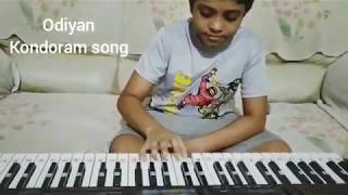 Odiyan kondoram song in keyboard