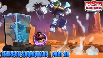 Energon Soundwave, New Character, Walkthrough Part 28, Angry Birds Transformers, No Commentary.