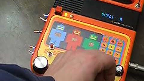 Circuit Bent Speak and Spell LFO Analog Glitch Synth