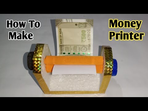 DIY MAGIC PRINTER MACHINE  The Best Surprise gift idea ✎ Craftingeek 