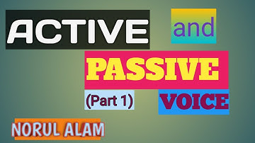 Learn ACTIVE and PASSIVE Voice Easily/ SEBA HSLC Exam/ Target HSLC Exam 2021/ #norul_alam_nazu/