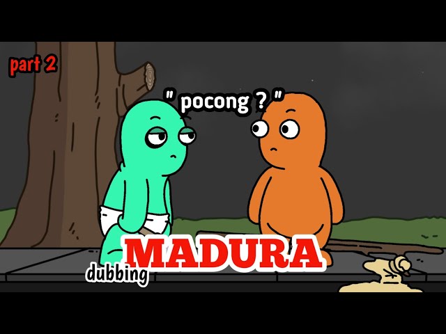 Pocong ? (Part 2)  -  animasi dubbing Madura || ep animation class=