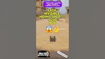 Easy INVISIBLE Hiding Spot in BO6 Prop Hunt! (Scud) 😱👌