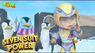 vir robot boy robo vir ko vs penguins ki jang seven suit