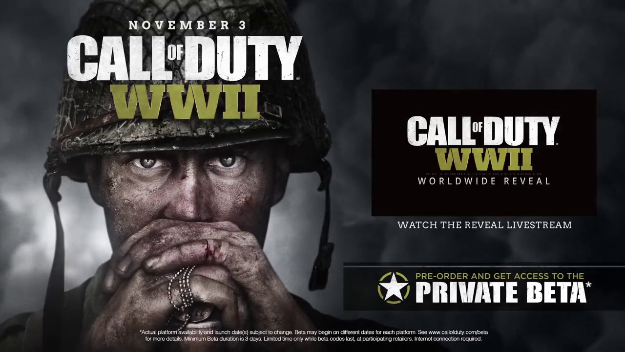 Call of Duty WWII PC  AMAZING TRAILER with sub title - YouTube