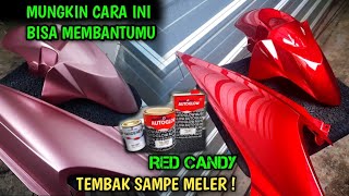 CAT CANDYTON MERAH SEDIKIT MEMPERMUDAH ANTI BELANG TAMPILAN LEBIH CERAH