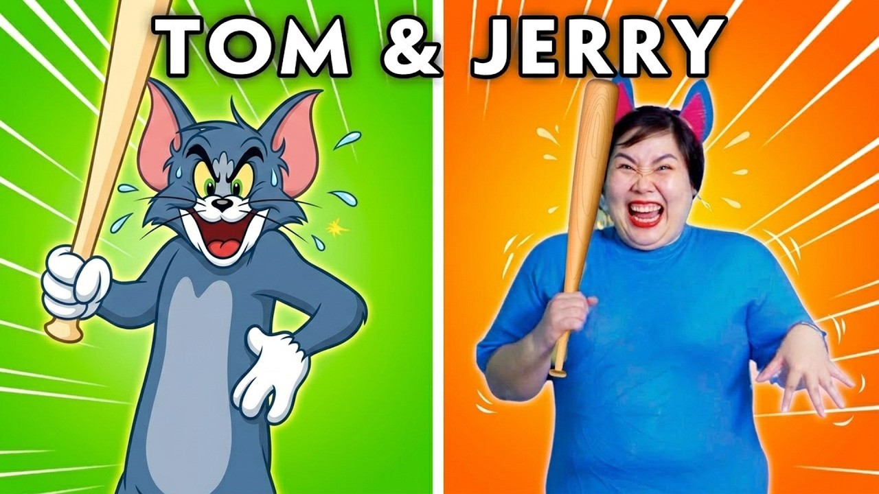Trap To Trap - Tom & Jerry's Funniest Moments Parody | Hilarious Cartoon Compilation