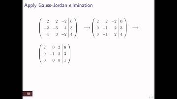 9.2.2 When a System of Linear Equations has No Solution