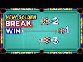 Top 3 Golden Break 8 Ball Pool 9 Ball 1 Shot Win 🔥