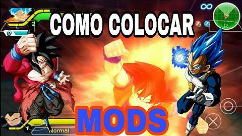 COMO BAIXAR MODS PARA DRAGON BALL Z TENKAICHI TAG TEAM
