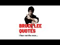 Bruce Lee quotes " I fear not the man ..." | #shorts