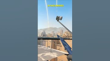 Niko Showed New B Fake Smokes On Dust 2 CS2 #shorts