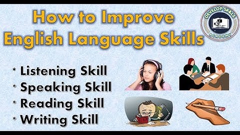 Four Language Skills In English - Listening Skill, Speaking Skill, Reading Skill & Writing