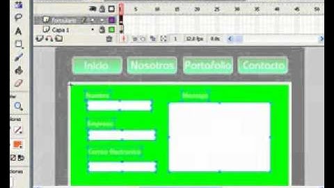 Formulario de contacto en Flash y PHP