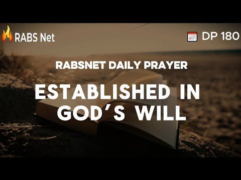 Established In GOD'S Will 
