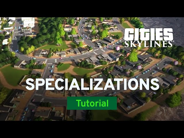 District Specializations with Sam Bur | Green Cities Tutorial Part 2 | Cities: Skylines class=