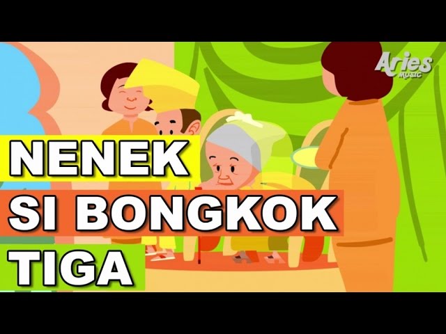 Alif & Mimi - Nenek Nenek Si Bongkok Tiga (Animasi 2D) Lagu Kanak Kanak class=