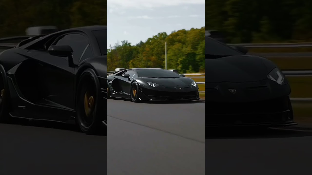 The Black Cobra Lamborghini Aventador SVJ[Torn from the Heavens] 