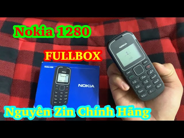 ✅ Điện Thoại Nokia 1280 Nguyên Zin 100% Chuẩn Cty Fullbox- LH 0944440974