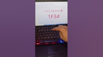 Grapes symbol in ms word with code#shorts #shortvideo #shortfeed  #shortsviral @ComputerTechnique-22