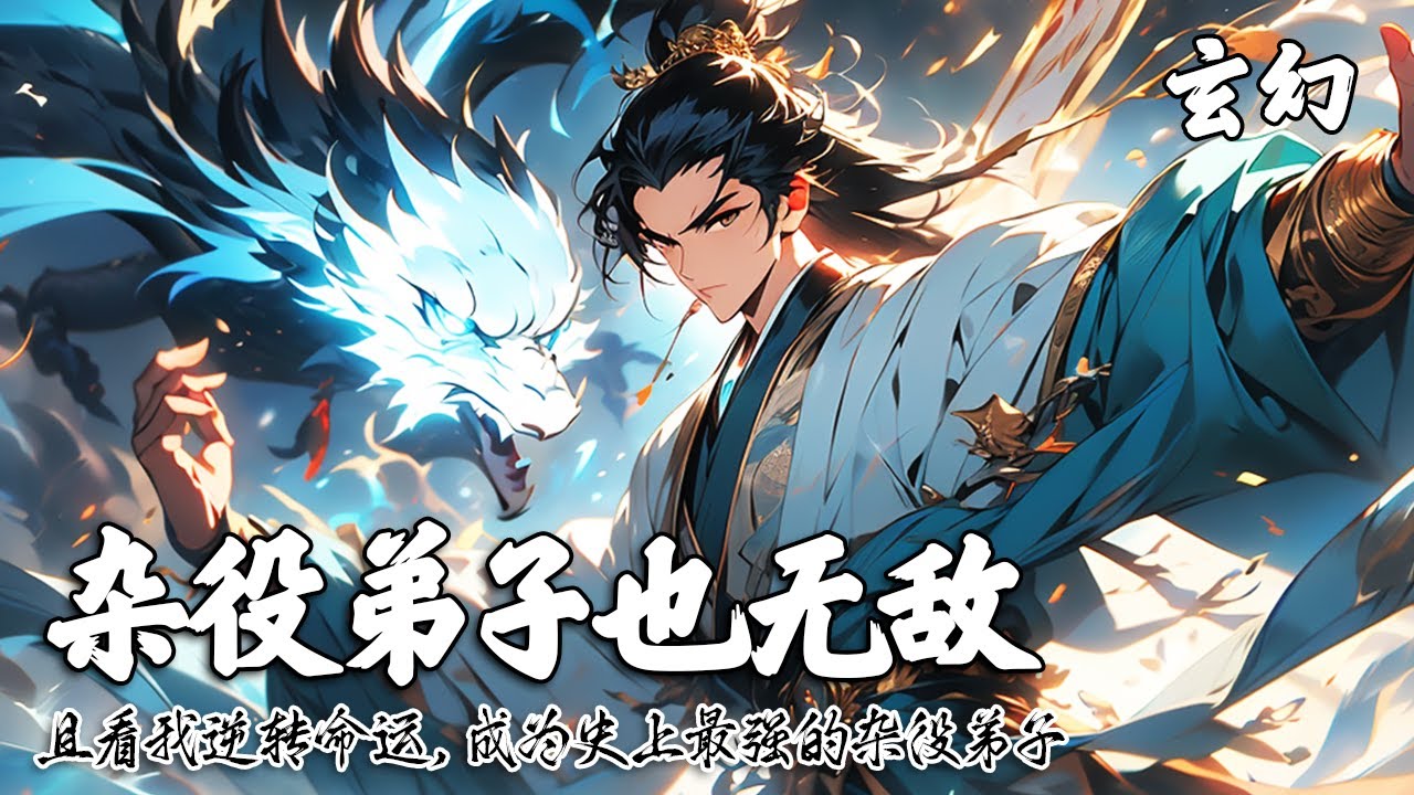 《杂役弟子也无敌》别人穿越是锦衣玉食黄袍加身，怎么自己就成了连狗都不如的杂役弟子。且看凭借杂役弟子的身份能不能逆转命运，成为史上最强的杂役弟子。#玄幻 #热血 #穿越